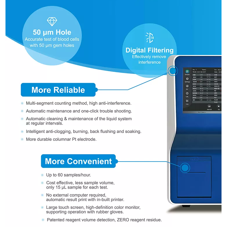 AUTO HEMATOLOGY ANALYZER VTR-137