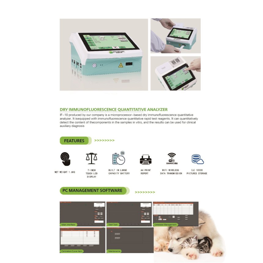 IMMUNOFLUORESCENCE QUANTITIVE ANALYZER VTR-167