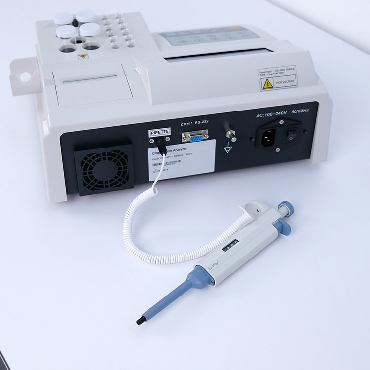 FOUR CHANNEL COAGULATION ANALYZER VTR-414